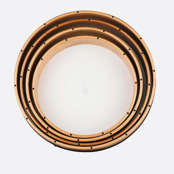 Bendir (Yüksek Kasnak) | 55cm | İçten Akortlu | Sentetik Derili