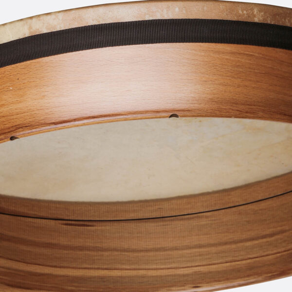 Bendir (Yüksek Kasnak) | 45cm | İçten Akortlu | Doğal Derili