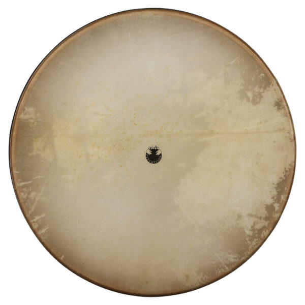 Bendir | 40cm | İçten Akortlu | Doğal Derili