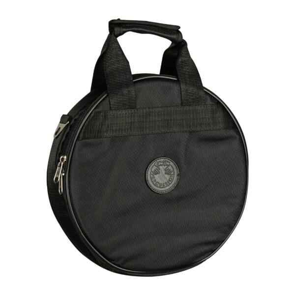 Tef Ebru Tasarımlı | Dövme Prinç Zilli | 23cm | Sentetik Derili