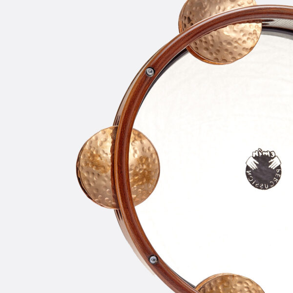 Riq Wİth Muntz Bronze Cymbals  | 23cm | Synthetic Skin