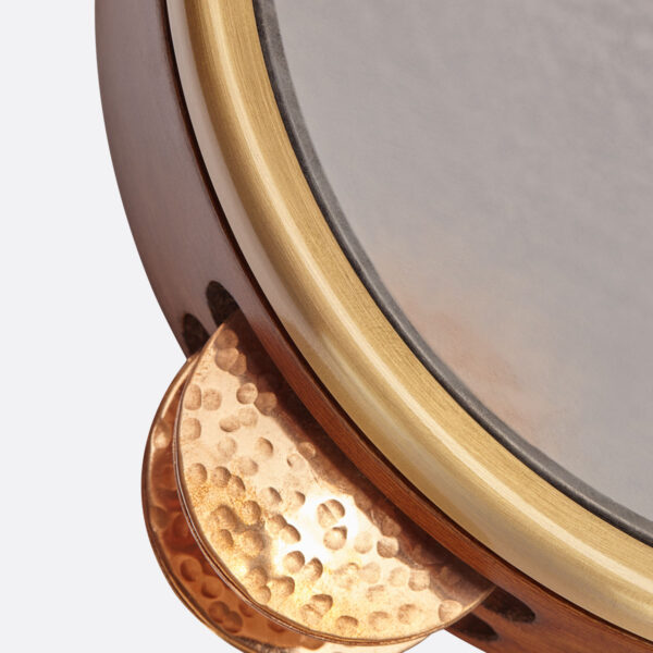 Tef | Dövme Bronz Zilli | 22cm | Sentetik Derili