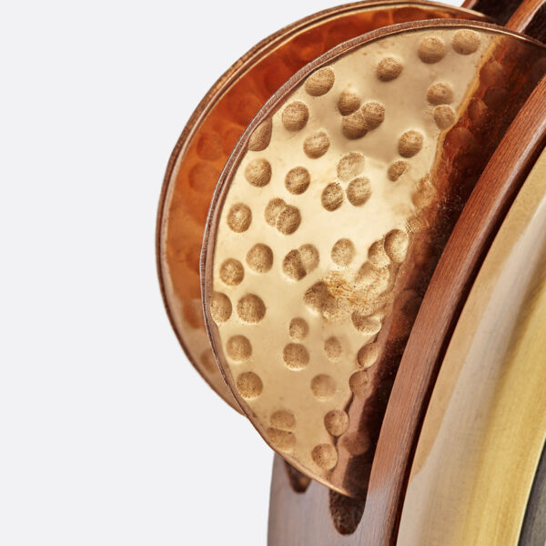 Tef | Dövme Bronz Zilli | 22cm | Sentetik Derili