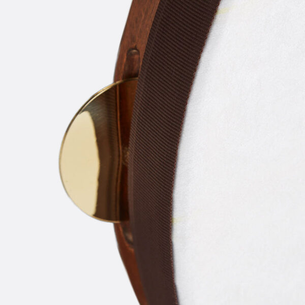 Interior Frame Drum With Cymbal | Syntethic Skin | 40cm