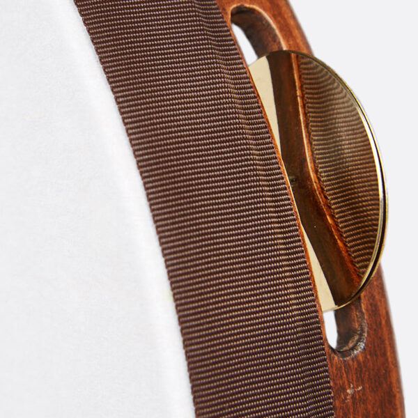 Interior Frame Drum With Cymbal | Syntethic Skin | 40cm